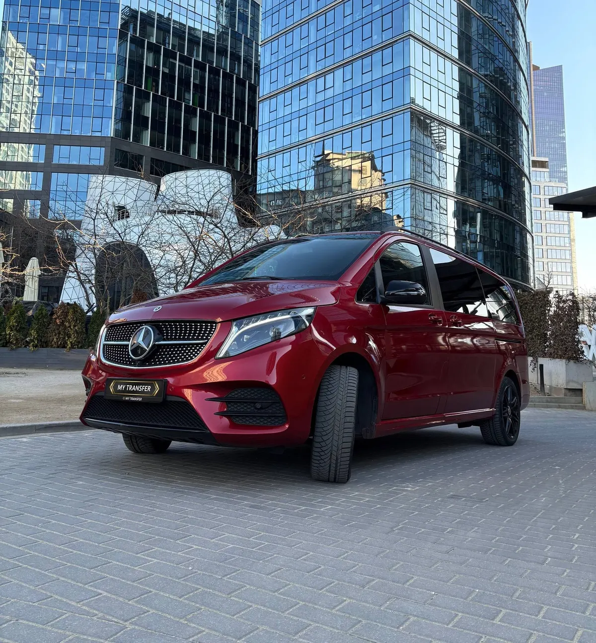 Mercedes-Benz V-Class для трансферов Польша Украина, Варшава, Хелм и Перемышль